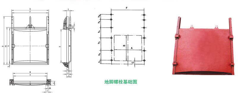 pgz铸铁闸门结构图