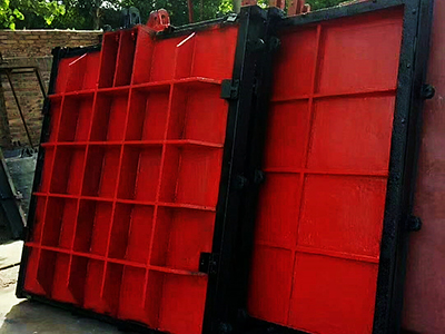 MXFS型明杆式双向止水铸铁镶铜方闸门-型号参数